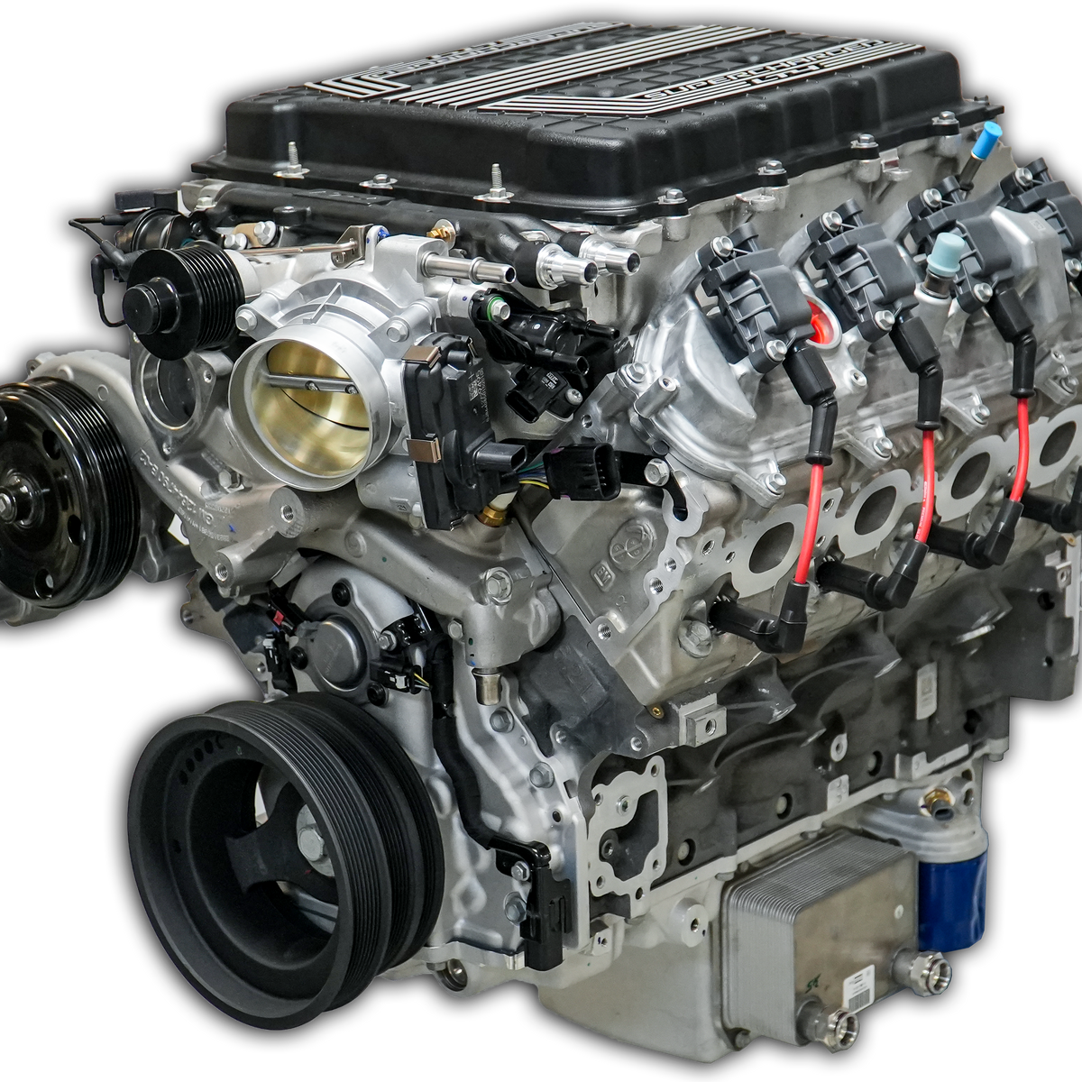 lt4 engine dress up 2024 LT4 GM Performance Parts Wet Sump Crate Engine w/ Holley Mid Moun rdperformancefab
