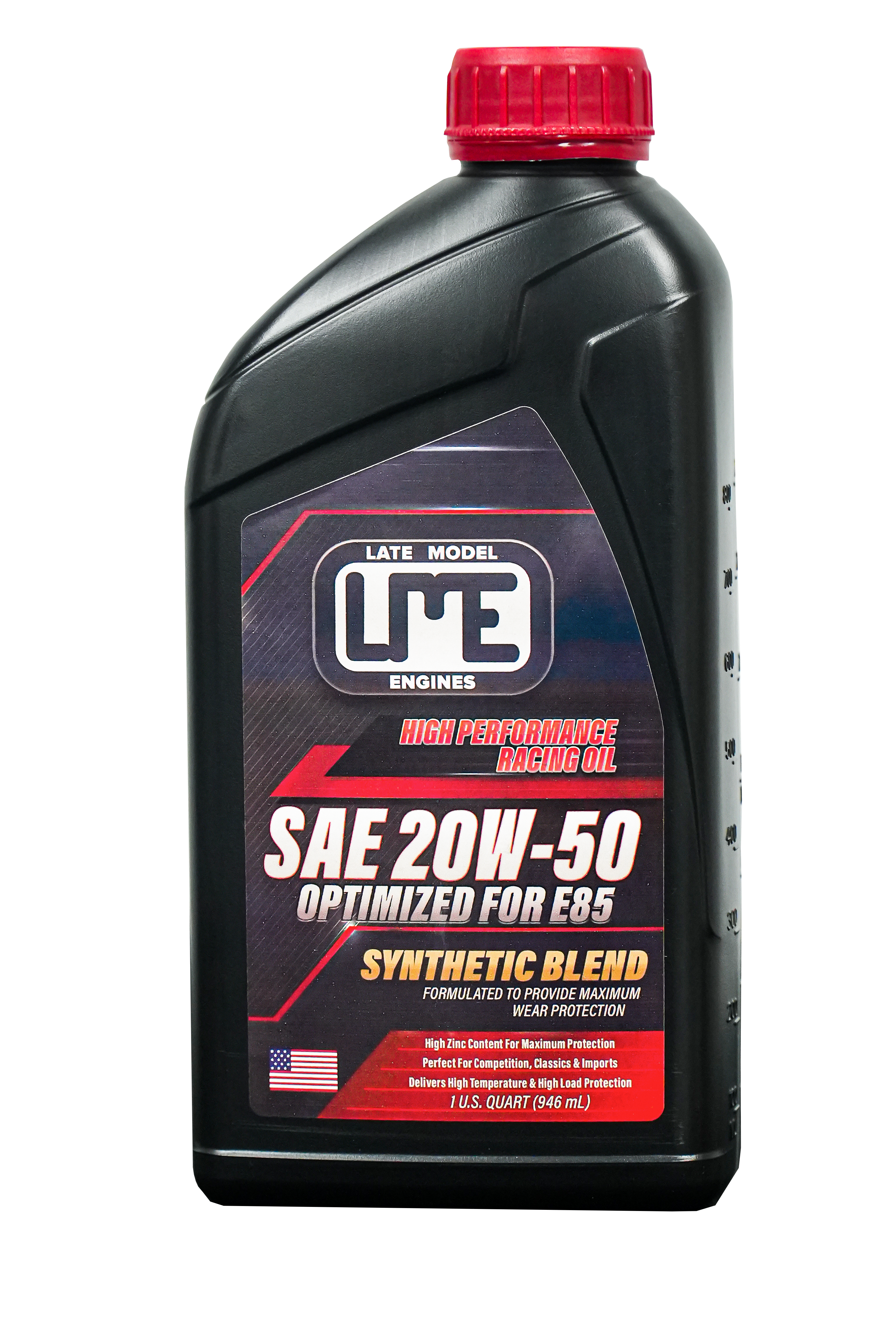 LME HIGH PERFORMANCE RACING OIL 20W-50 CASE (12 Quarts)